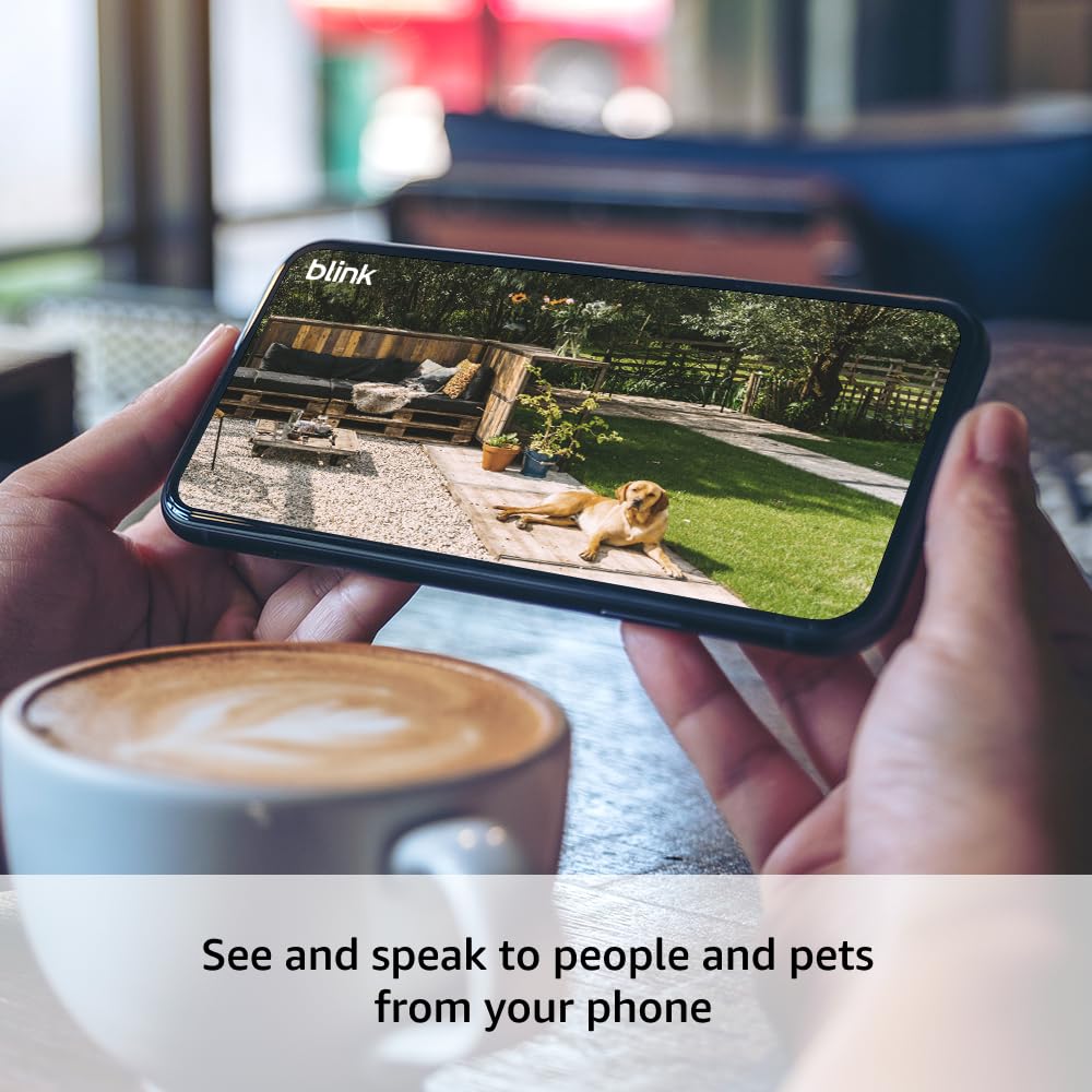 Blink Outdoor 4 – Wireless smart security camera, two-year battery life, two-way talk. Required Sync Module not included – Add-on camera