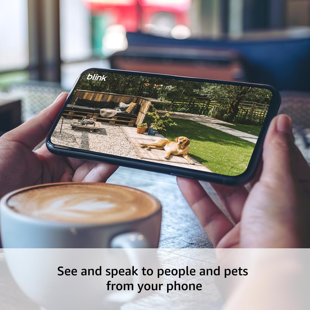 Blink Outdoor 4 – Wireless smart security camera, two-year battery life, two-way talk. Required Sync Module not included – Add-on camera